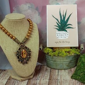 Heidi Daus Pin/Pendant Necklace